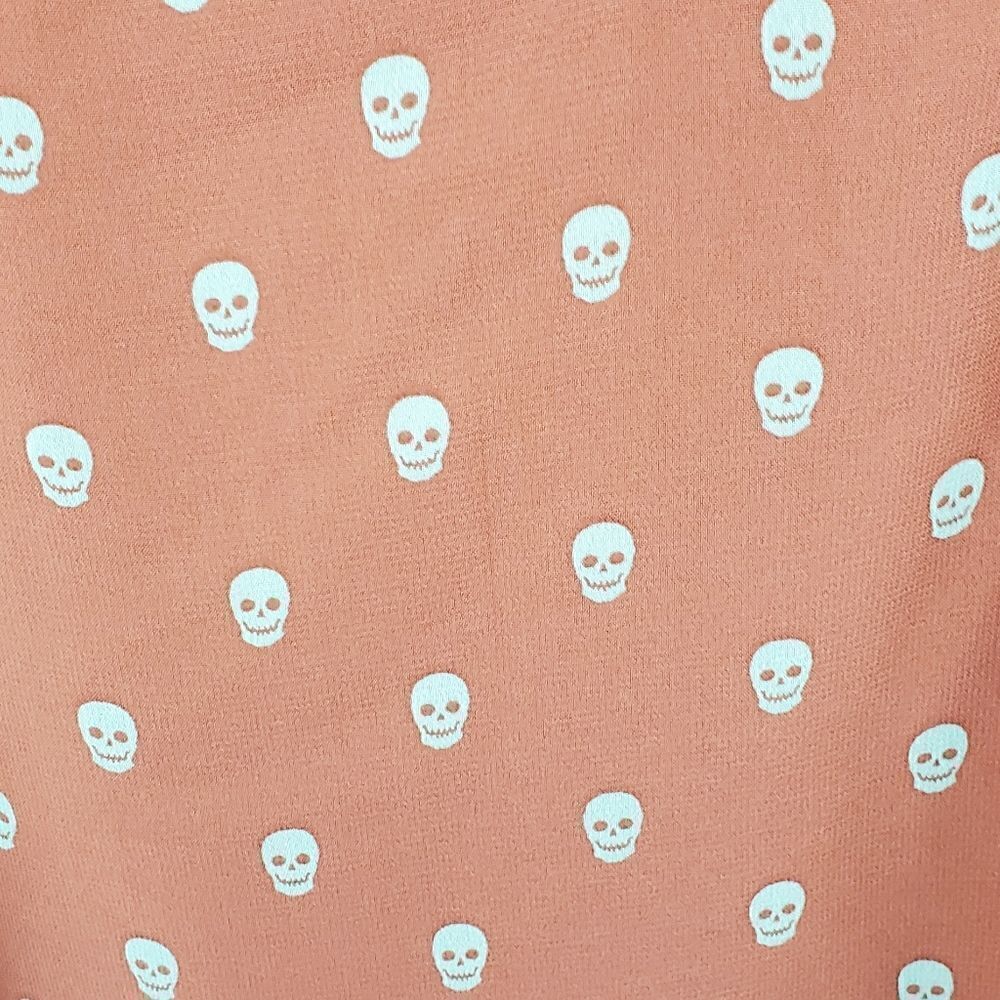 Torrid Sophie Rust Brown Skull Tank Top - Picture 4 of 5